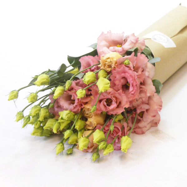 Lisianthus rózsaszín (10 szál)